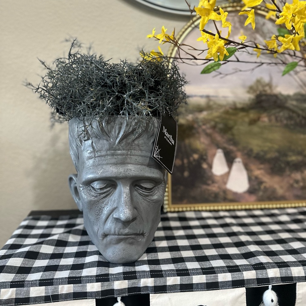 Martha Stewart Halloween Frankenstein Planter